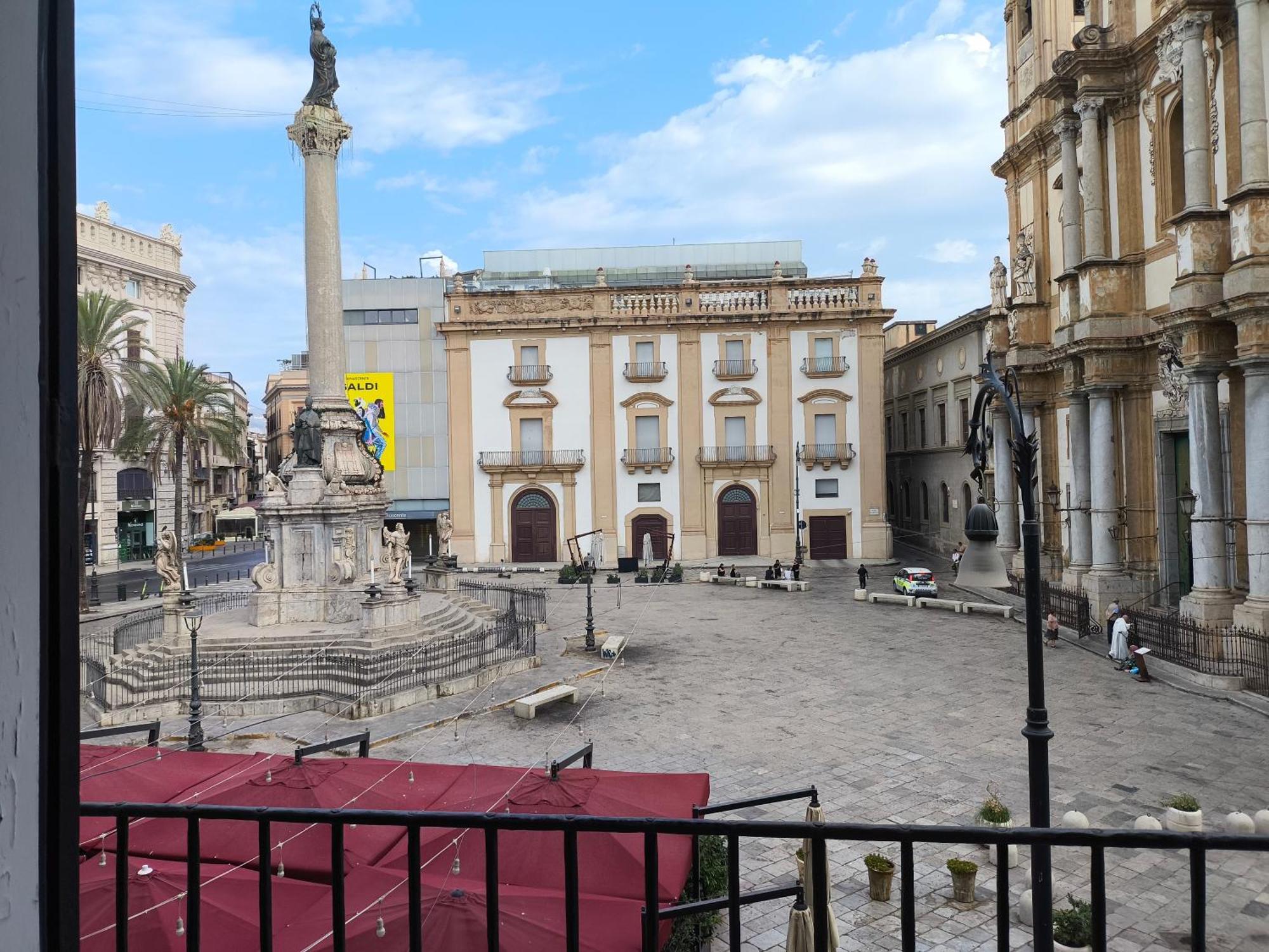 Apartmán I Balconi Di San Domenico Palermo Exteriér fotografie