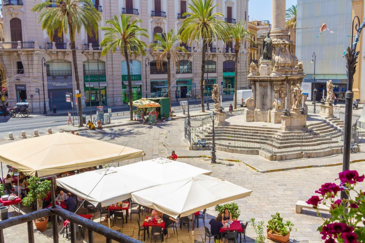 Apartmán I Balconi Di San Domenico Palermo Exteriér fotografie